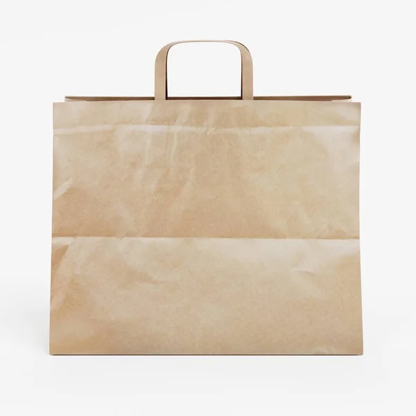 Realistic Render Paper Bag — Stock Photo, Image