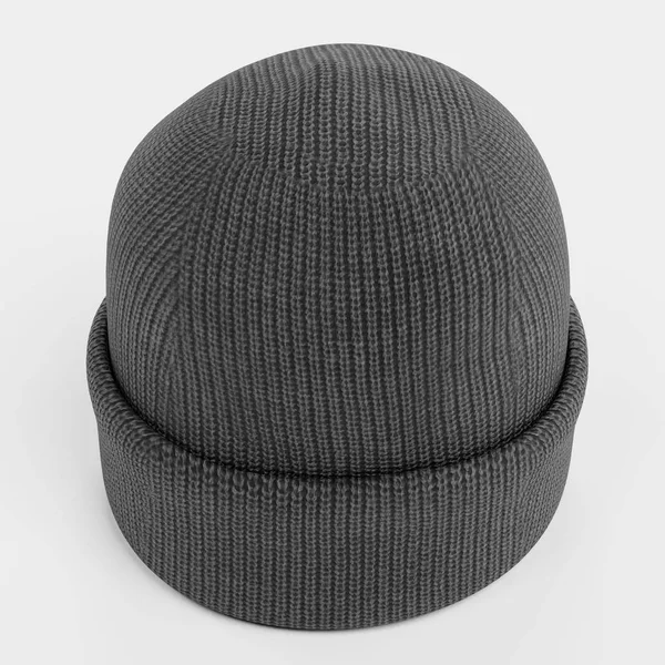 Render Realistico Del Cappello Invernale — Foto Stock