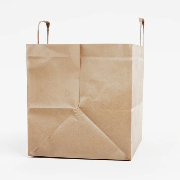 Realistic Render Paper Bag — Stock Photo, Image