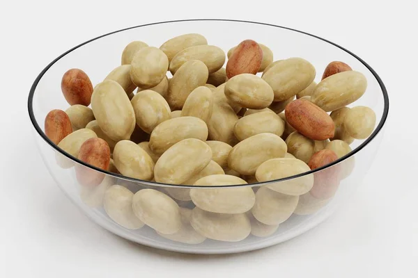 Realistische Darstellung Von Erdnüssen — Stockfoto