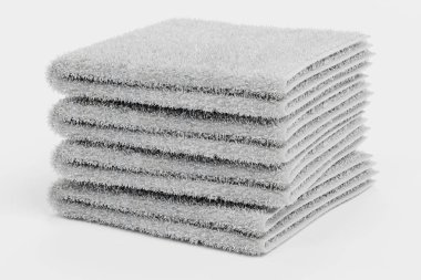 Havlu yığını 3D render