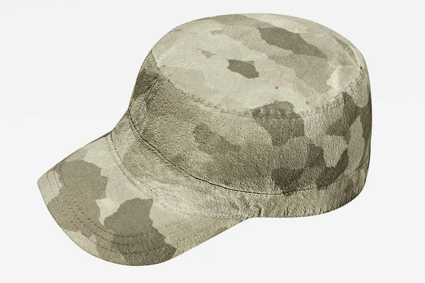 Render Realistico Cap Militare — Foto Stock