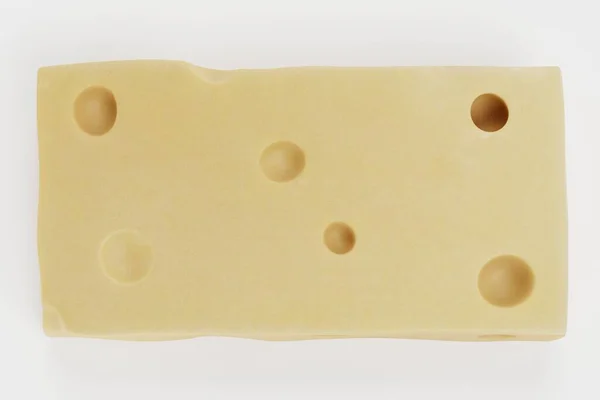 Ρεαλιστική Τρισδιάστατη Απόδοση Του Emmental Cheese — Φωτογραφία Αρχείου