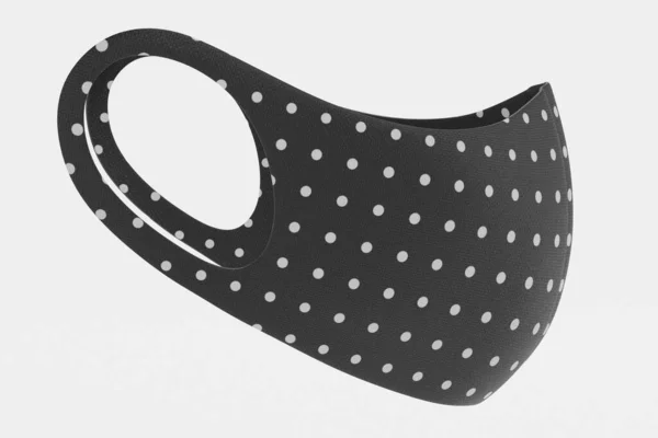 保護マスクの現実的な3Dレンダリング — ストック写真