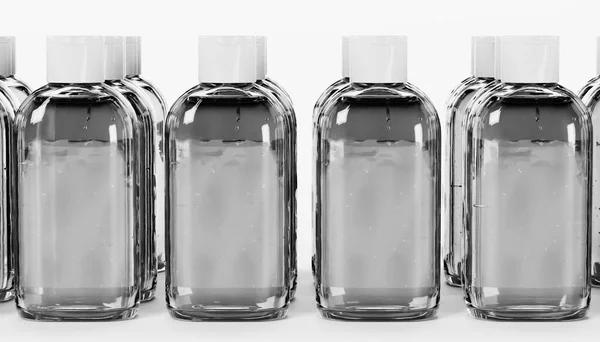 Realistic Render Hand Sanitizers — Stock Photo, Image
