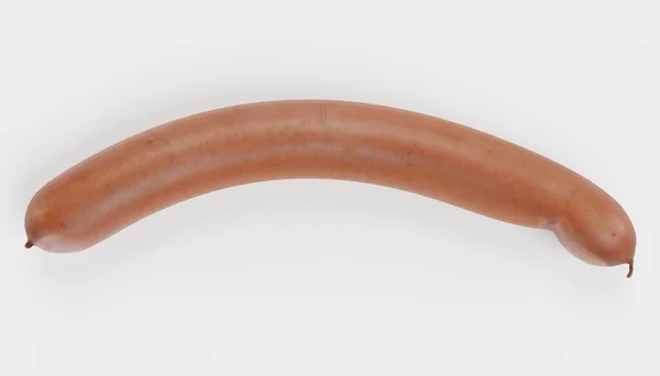现实的Sausage 3D渲染 — 图库照片