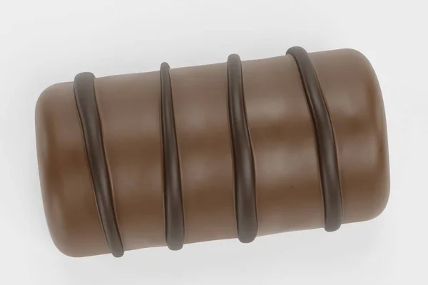 Realista Render Caramelo Chocolate —  Fotos de Stock
