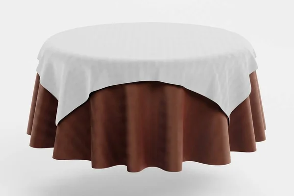 Realistic Render Tablecloth — Stock Photo, Image