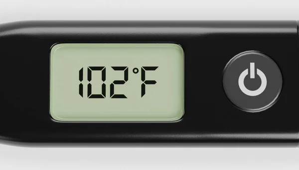 Realistic Render Thermometer — Stock Photo, Image