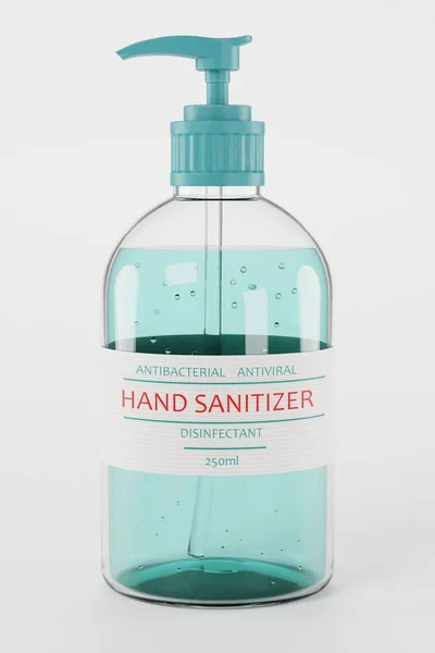 Realistischer Render Hand Sanitizer — Stockfoto