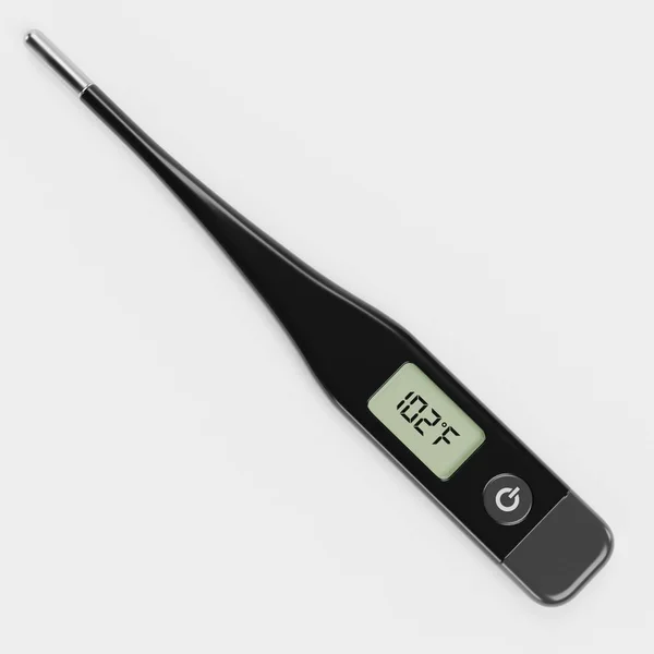 Realistische Darstellung Des Thermometers — Stockfoto