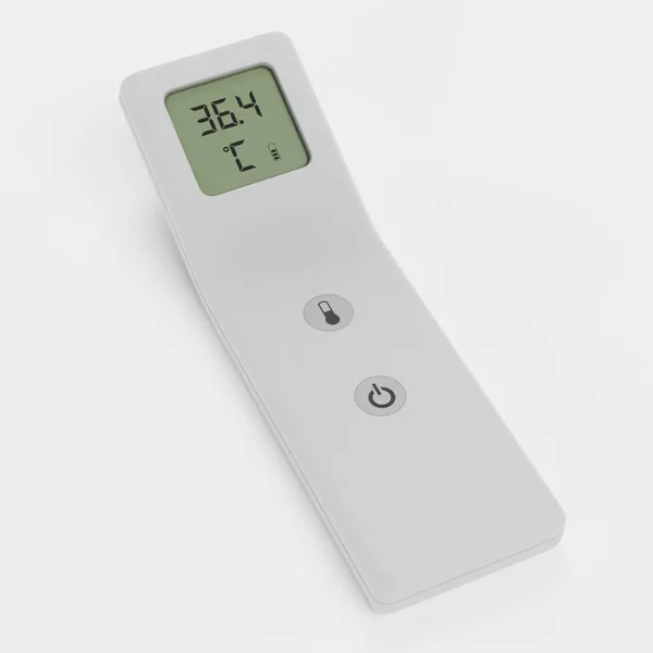 Realistische Darstellung Des Thermometers — Stockfoto