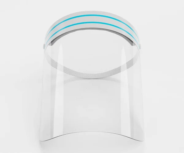 Realisztikus Render Face Shield — Stock Fotó