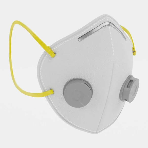 Realistische Render Van Respirator — Stockfoto