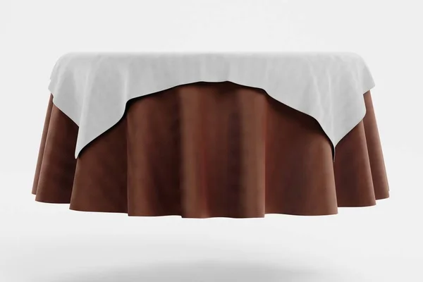 Realistic Render Tablecloth — Stock Photo, Image