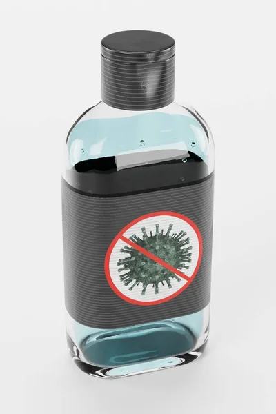 Realistic Render Hand Sanitizer — Stock Photo, Image