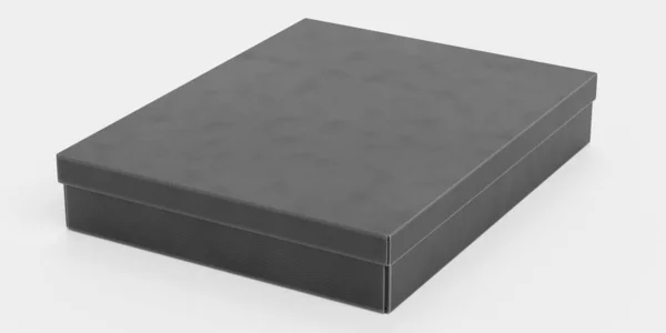 現実的な3Dチョコレートボックスのレンダリング — ストック写真