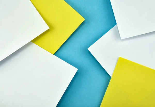 Background of small color papers — Stock Photo, Image