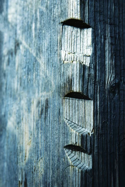 Woodcuts in wood retro — Stock Photo, Image