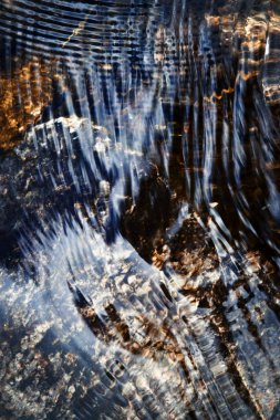 ayrıntı dalgalanan su seviyesi