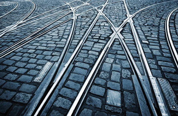 Taş döşeme Tramvayda tramvay
