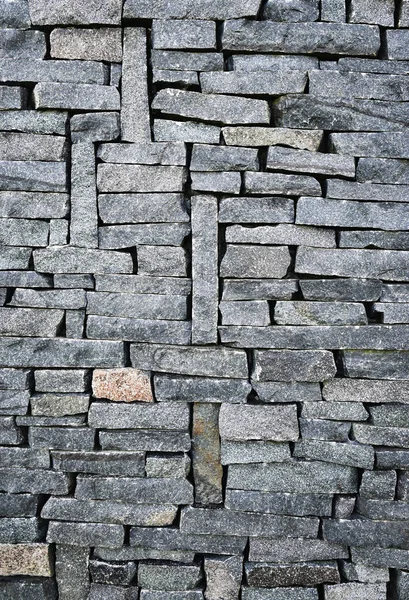 On natural stone facing — Stock Photo, Image