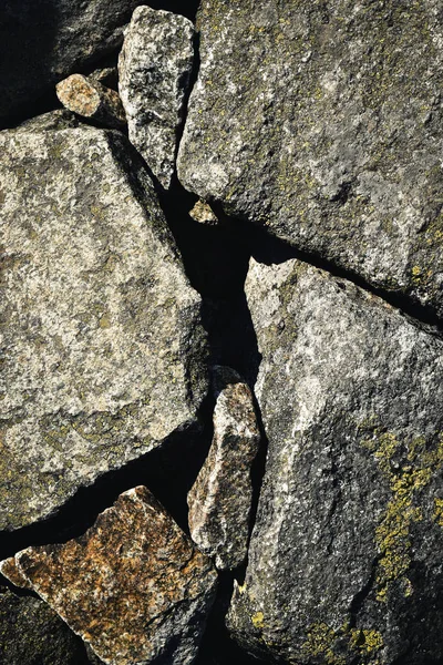 Granit stenblock ovanpå varandra — Stockfoto