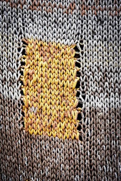 Detail knit sweater — Stock Photo, Image