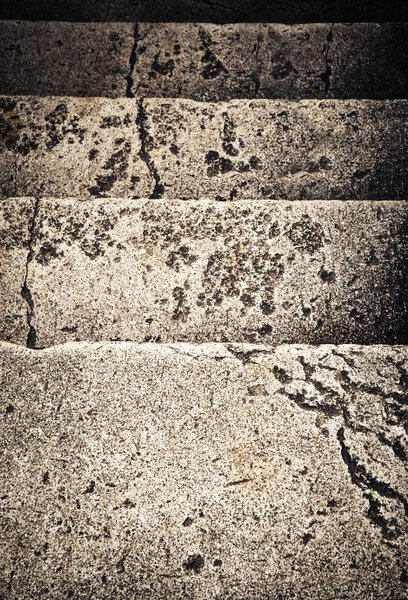 Abstract background or texture old stairs of stone