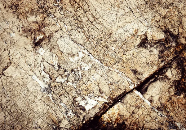 Old limestone surface with cracks — Stock Photo, Image