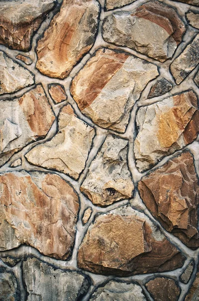 Gammal sandsten stenmur — Stockfoto