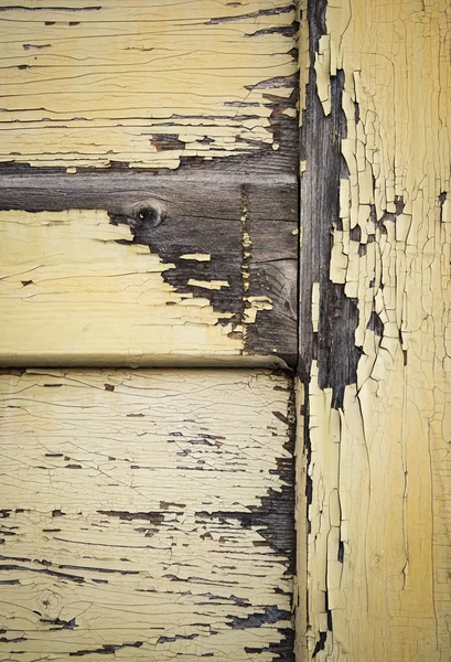 Dettaglio del vecchio rivestimento in legno — Foto Stock