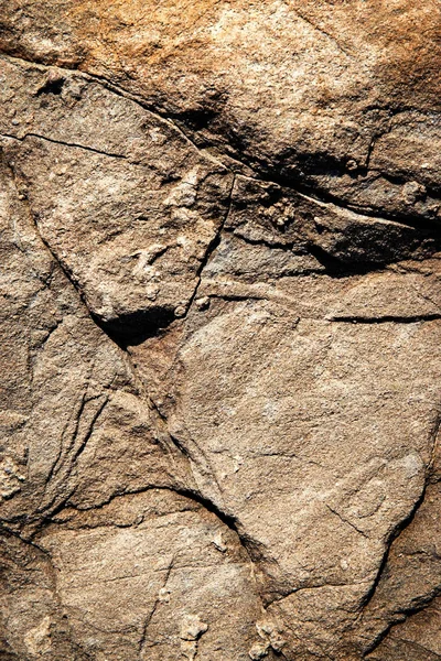 Detalhe rachadura em pedra de arenito — Fotografia de Stock