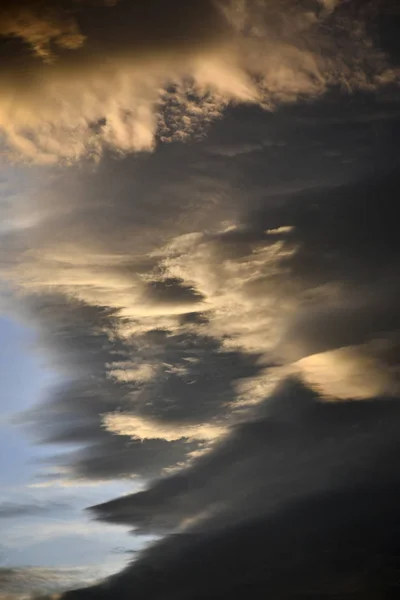 Detalhe abstrato das nuvens no céu — Fotografia de Stock