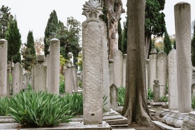 İSTANBUL, TURKEY - 26 Kasım 2018: S leymaniye Camii Süleyman Camii