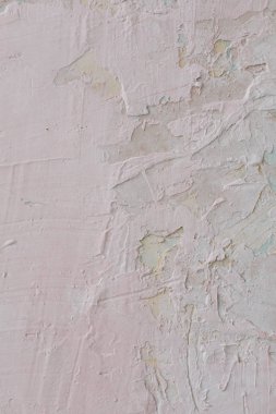 Pembe duvar beton arka plan dokusu. Soyut grunge dekoratif hafif doku. Kopyalama alanı olan kaba sanat arkaplanı. 