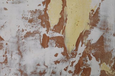 Boyanmış duvar beton dokusu basit arka plan. Grunge dekoratif yüzey. Fotokopi alanı olan kaba sanat arkaplanı. Duvar Kağıdı