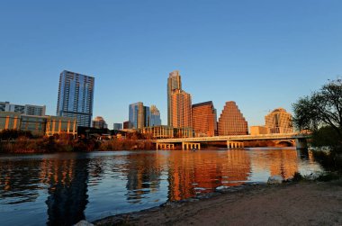 Austin, Teksas manzarası.