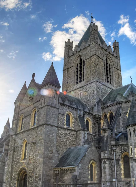 Catedral Christ Church Dublín Irlanda — Foto de Stock