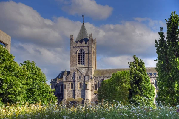 Catedral Christ Church Dublín Irlanda — Foto de Stock