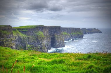 Moher İrlanda'nın kayalıklarla