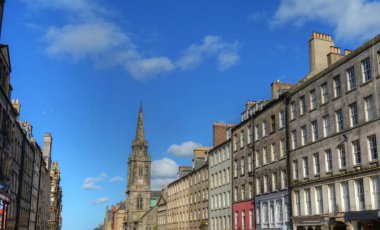 Edinburgh, İskoçya 'daki Royal Mile.