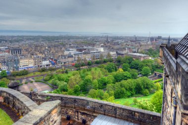 Görünümünü Edinburgh, İskoçya, İngiltere.