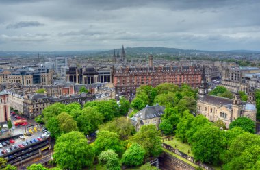 Görünümünü Edinburgh, İskoçya, İngiltere.