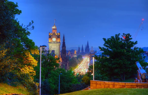 Vista Edimburgo Escócia Reino Unido — Fotografia de Stock