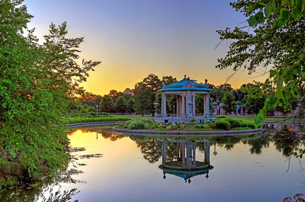 The bandstand in Forest Park, St. Louis, Missouri.