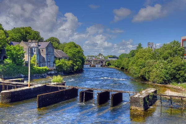 Galway Írország Folyó Corrib — Stock Fotó