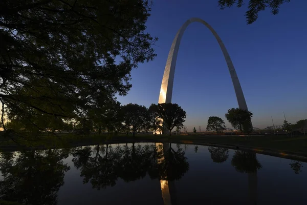 Louis Missouri Gateway Arch — Stok fotoğraf