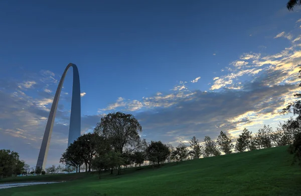 Louis Missouri Gateway Arch — Stok fotoğraf