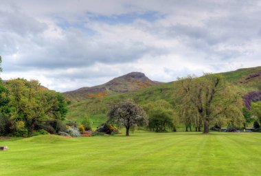 Holyrood Park Edinburgh, İskoçya'da.